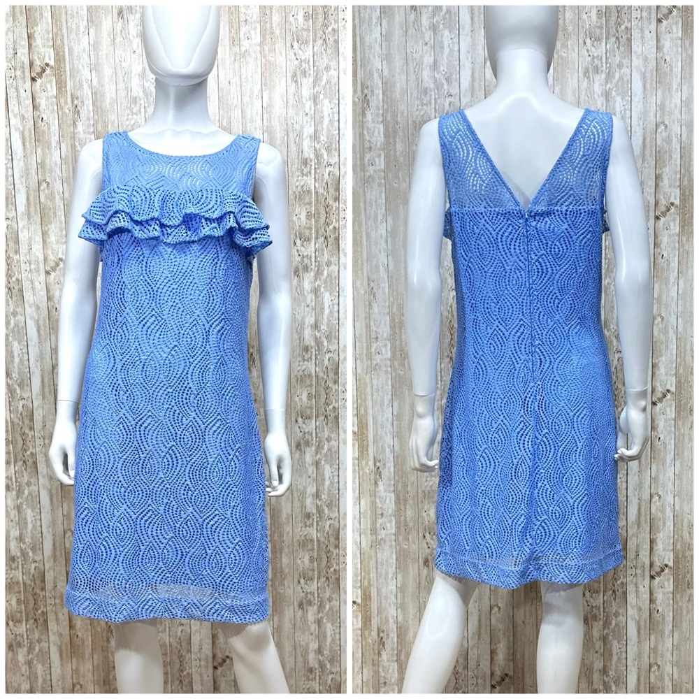Lilly Pulitzer Janine Shift Dress in Blue Peri [11068]